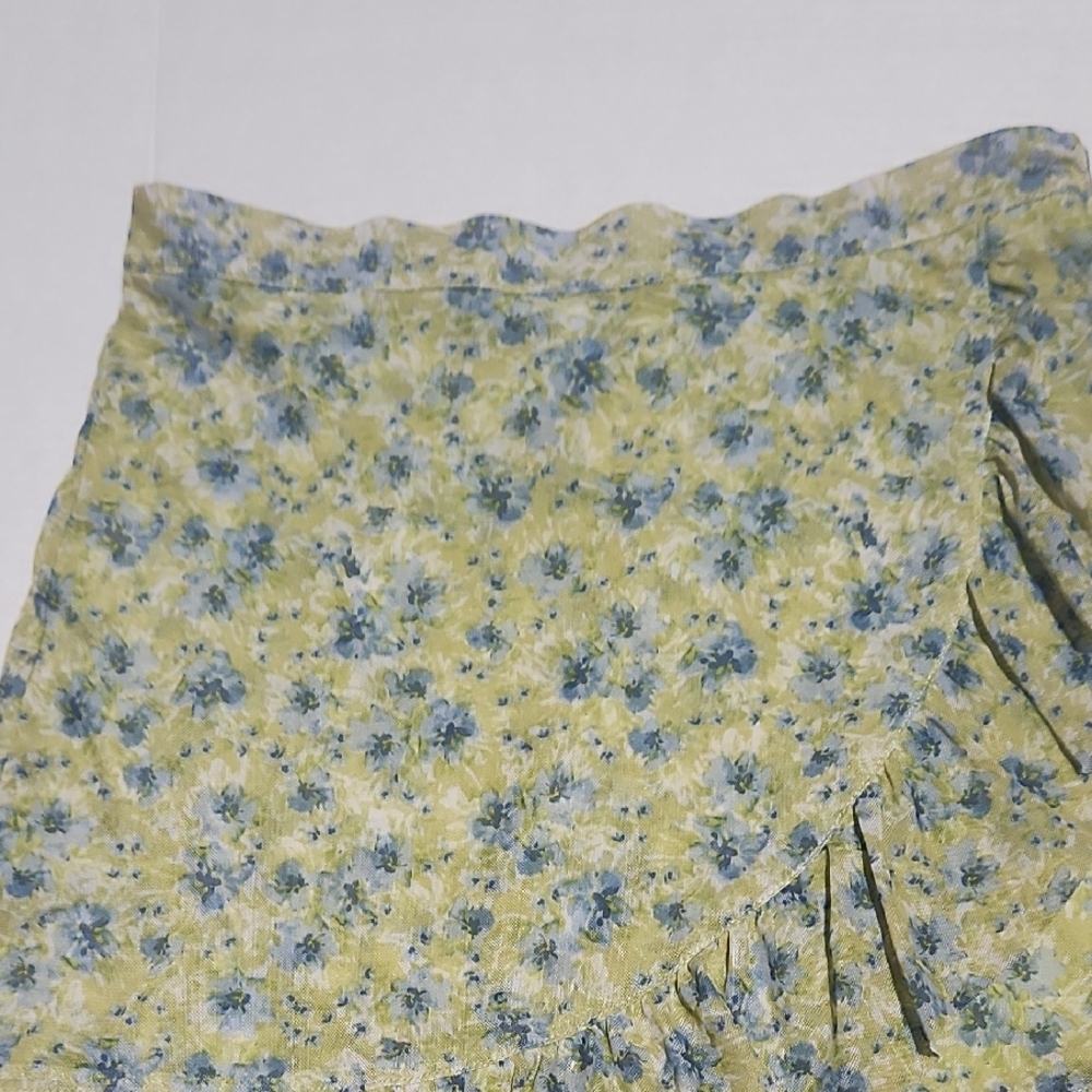 Floral Wrap Skirt